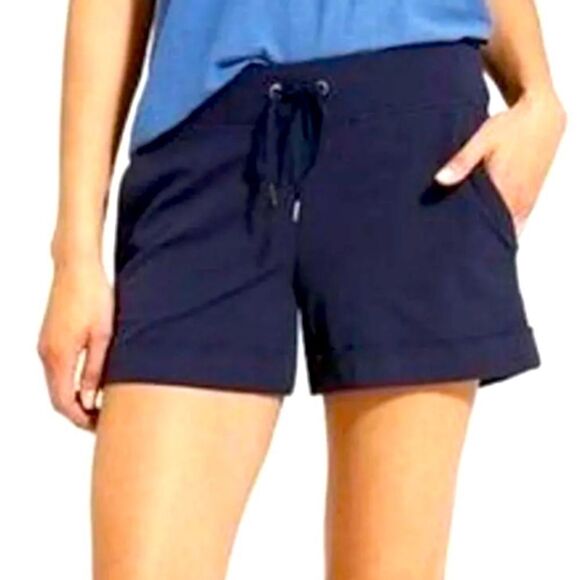 Athleta Navy Blue Midtown Shorts Size XXS - Picture 1 of 6